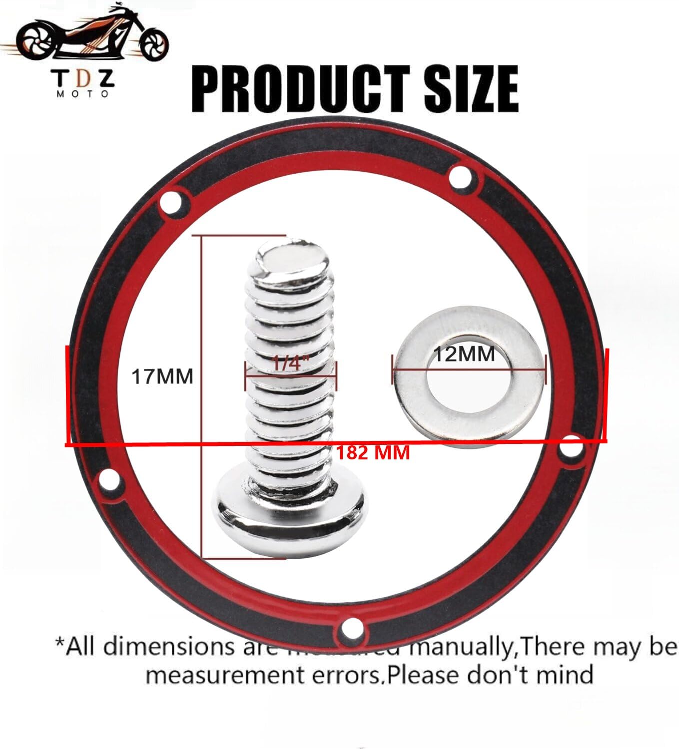 Amazon.co.jp: TDZ 5穴 ツインカム ダービーカバーガスケット&6個